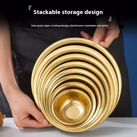 12PCS Stainless Steel Camping Set with Bowl Set