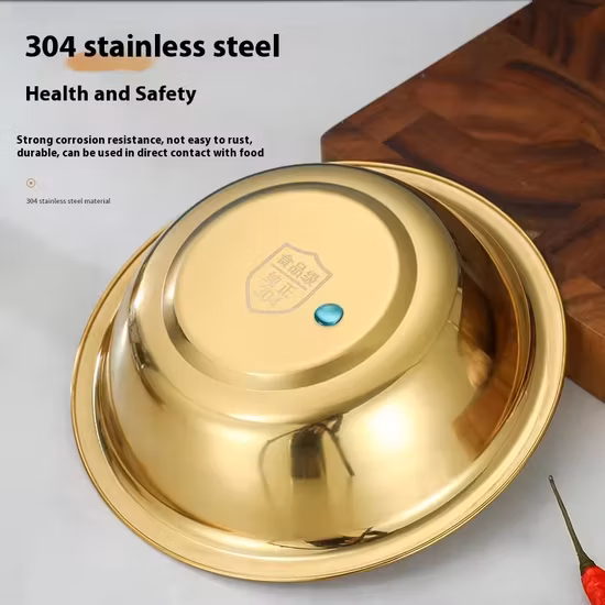 12PCS Stainless Steel Camping Set with Bowl Set