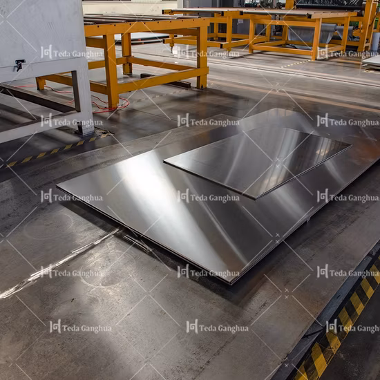 ASTM JIS SUS No. 3 No. 4 4X8FT Cold Rolled/Hot Rolled Stainless Steel Plate