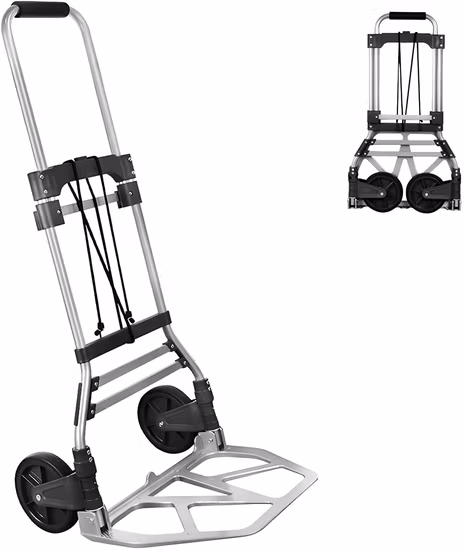 Chinese and Vietnam Factory Two Wheels Lightweight Aluminum Hand Sack Trolley